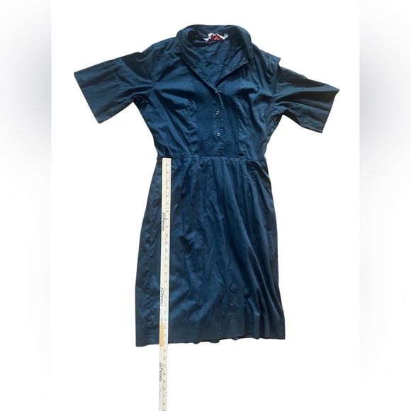 Summer Ready Black Button-Up Dress - Picture 5 of 7